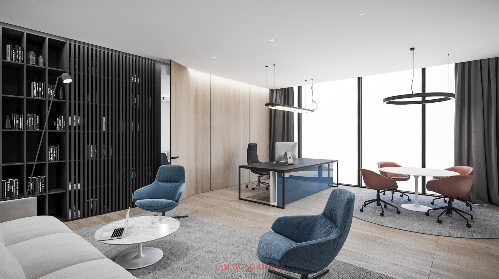 Thiết kế nội thất văn phòng công nghệ