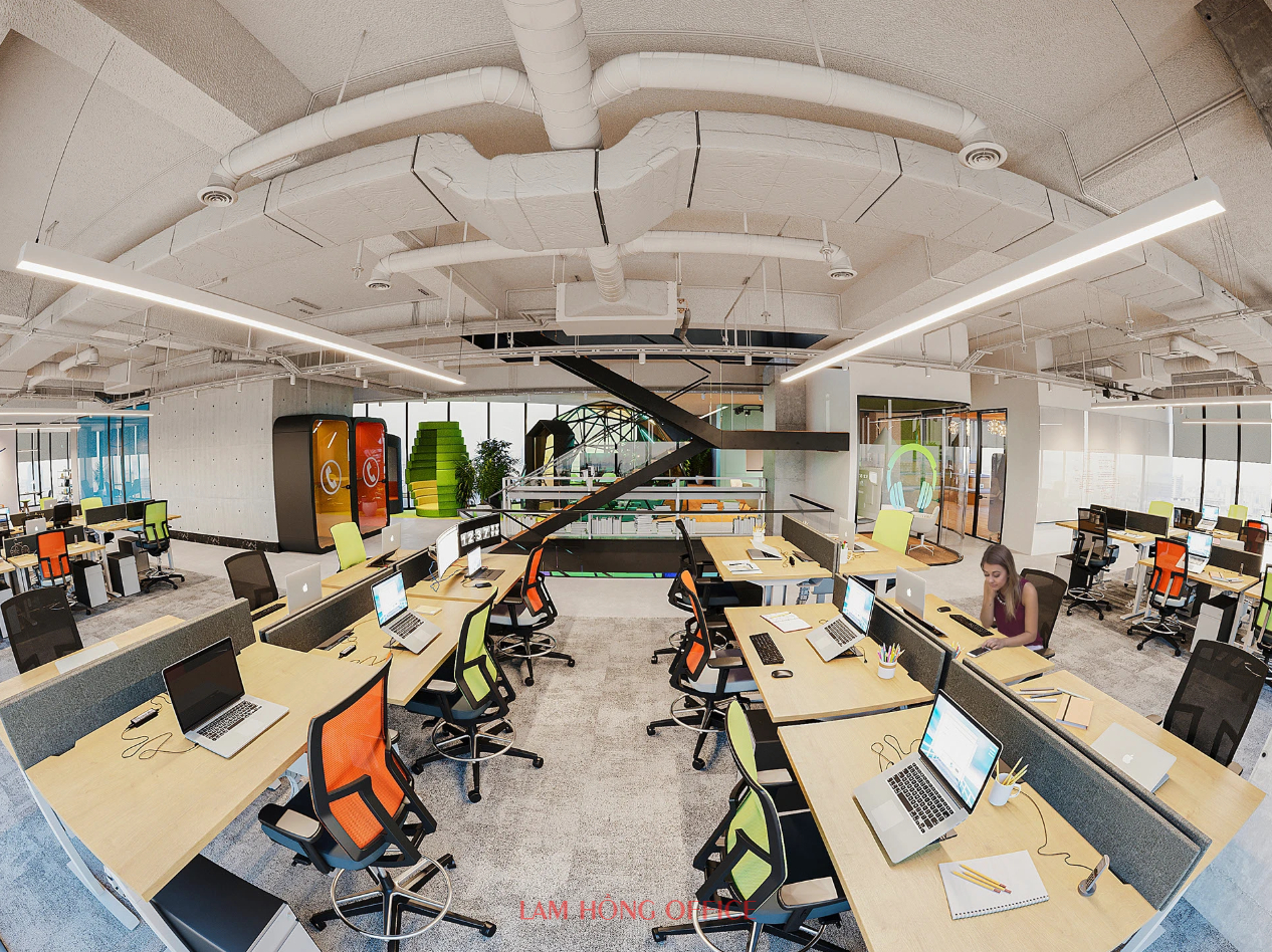 Công ty thiết kế văn phòng 1000m2