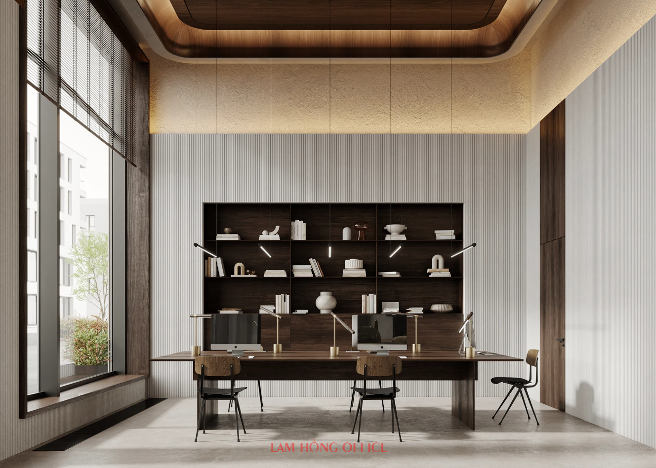 Công ty thiết kế văn phòng 600m2