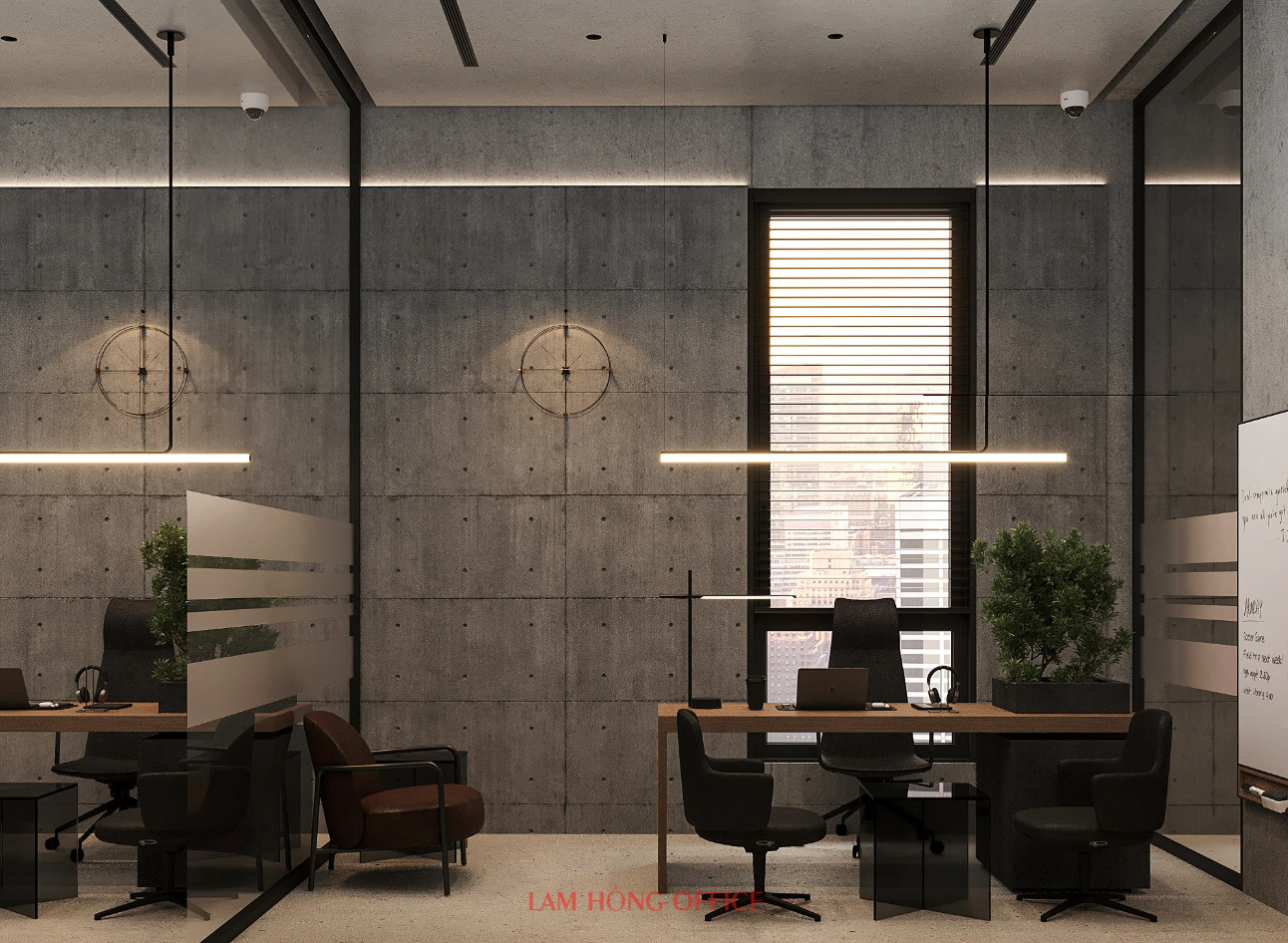 Đơn vị thiết kế văn phòng 400m2
