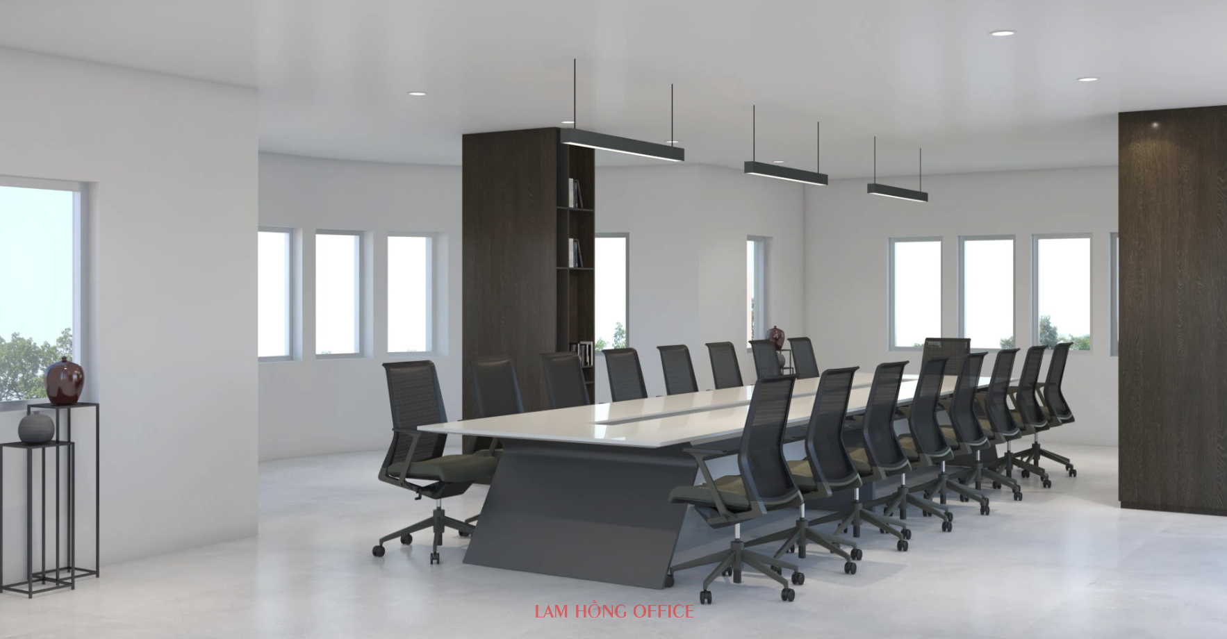 Dự án thiết kế văn phòng du học