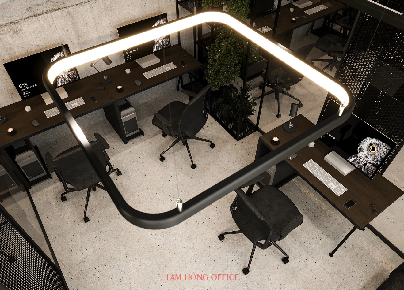 Hình ảnh văn phòng 250m2