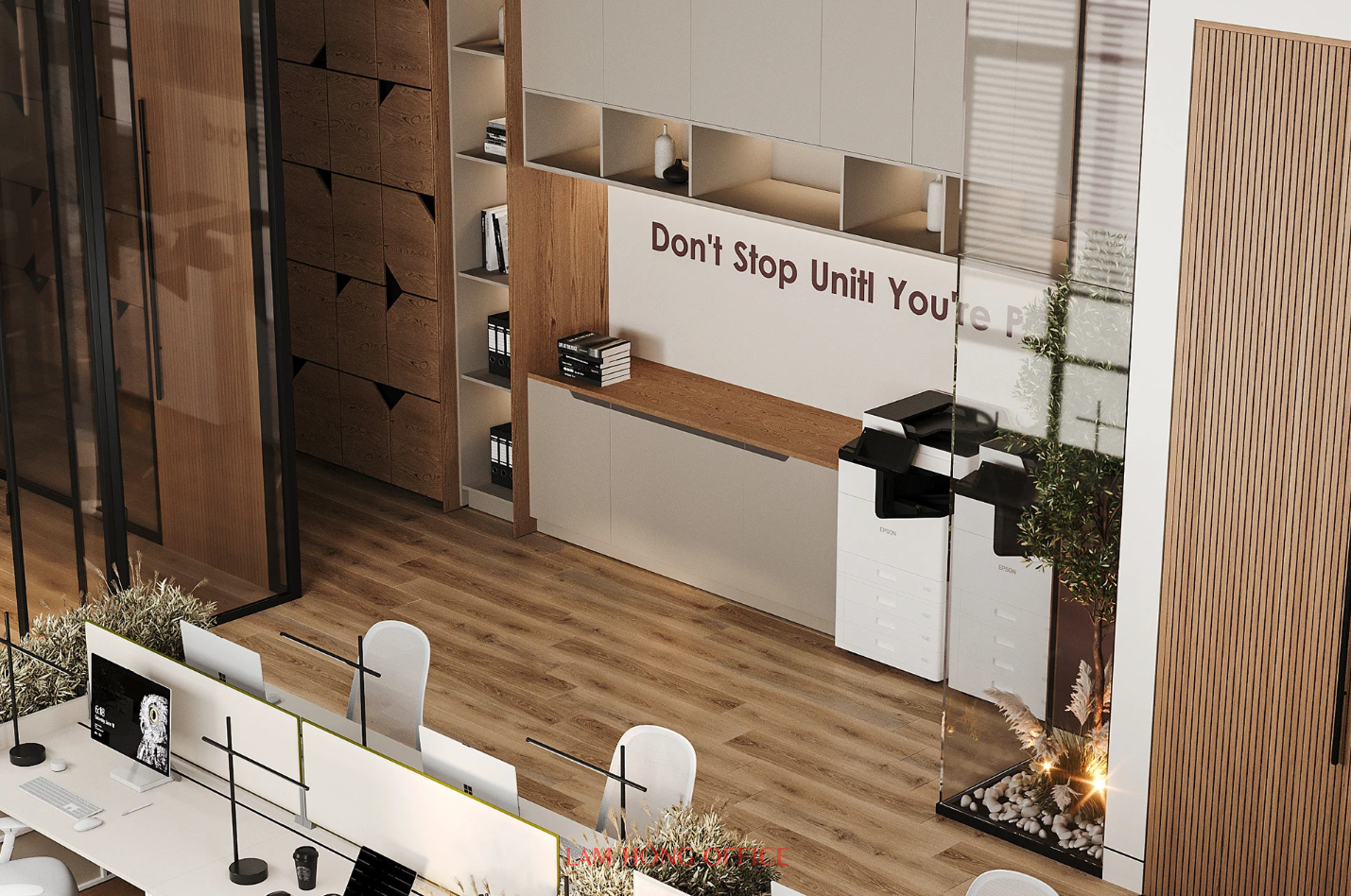 Hình ảnh văn phòng 300m2