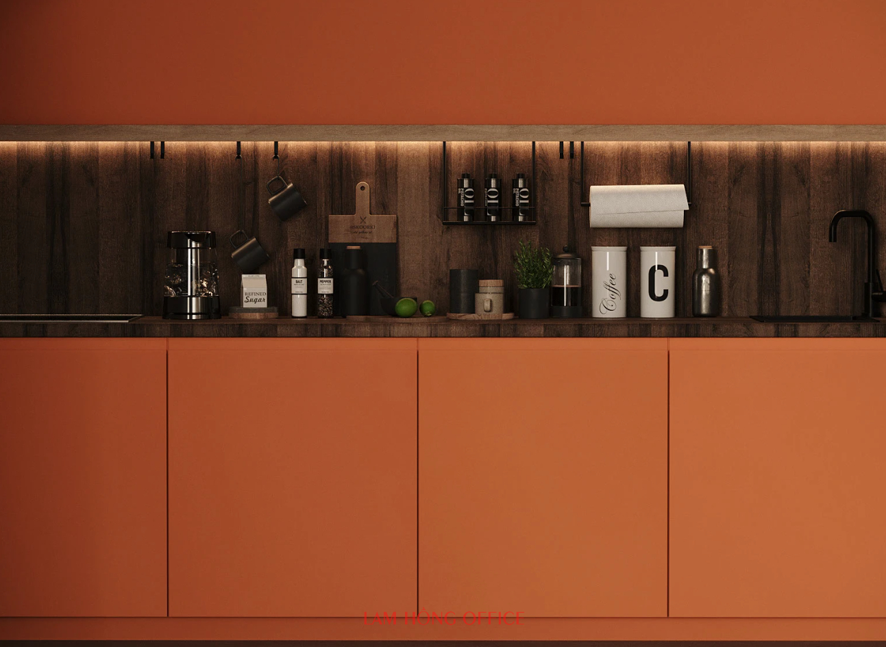 Hình ảnh văn phòng 50m2 - Khu vực pantry Hình ảnh văn phòng 50m2 - Khu vực pantry