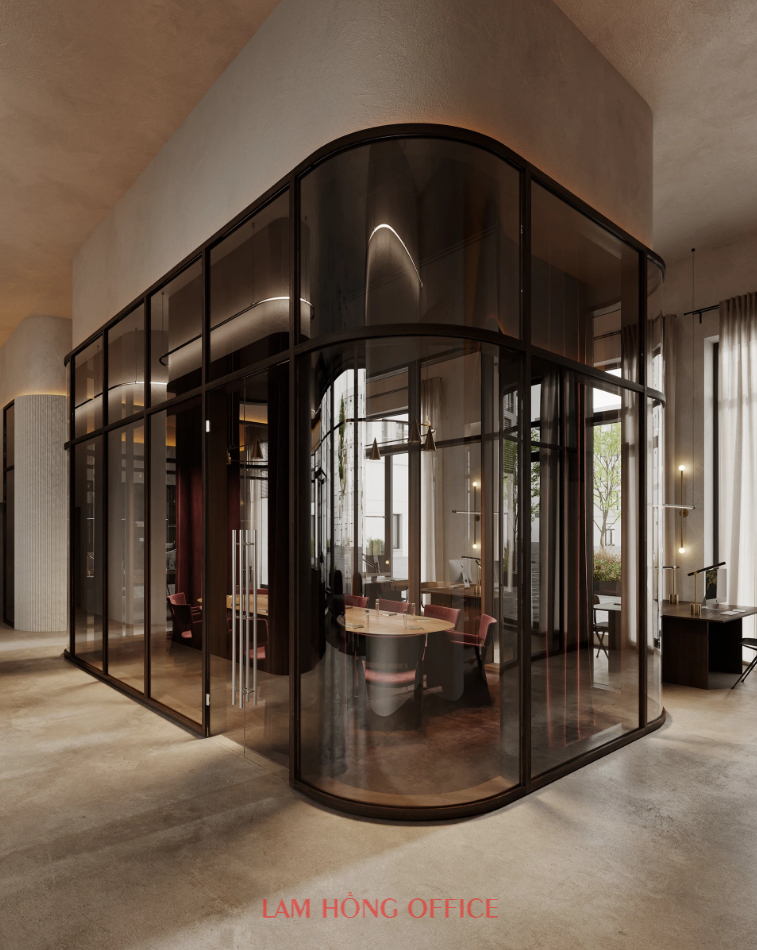 Mẫu thiết kế nội thất văn phòng 600m2