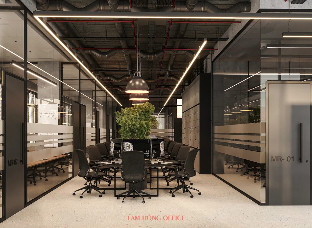 Mẫu thiết kế văn phòng 400m2