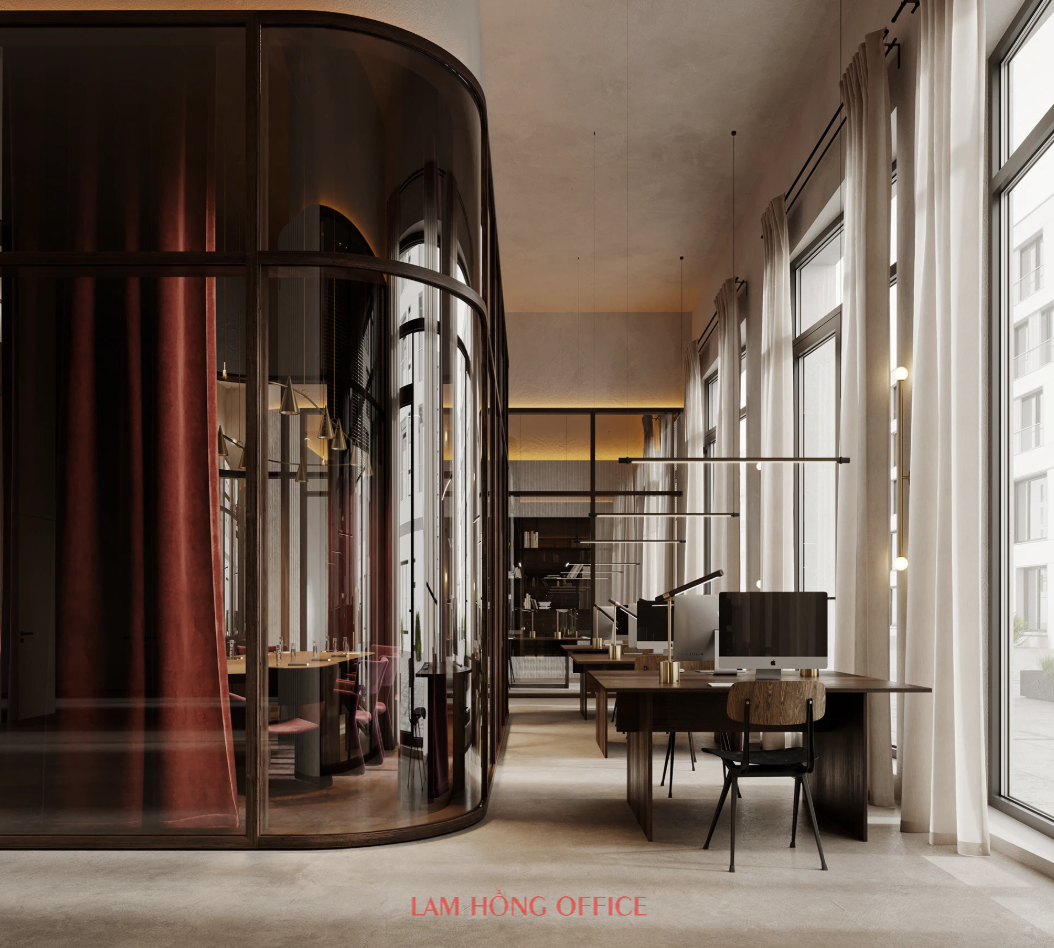Mẫu thiết kế văn phòng 600m2