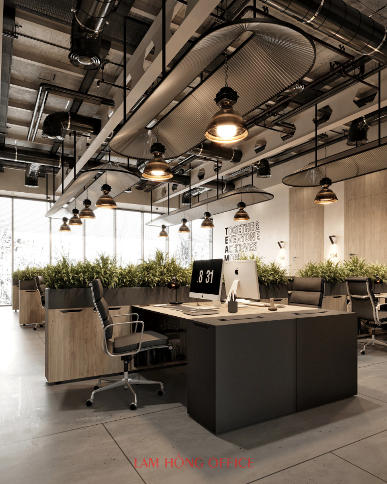 Mẫu thiết kế văn phòng 90m2 Mẫu thiết kế văn phòng 90m2