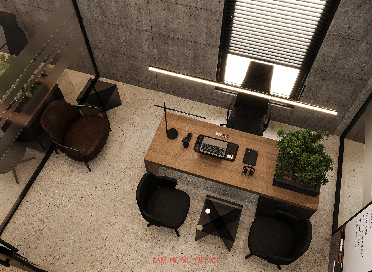 Thi công văn phòng 400m2