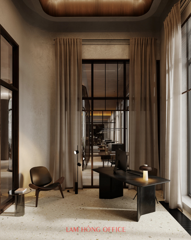 Thi công văn phòng 600m2