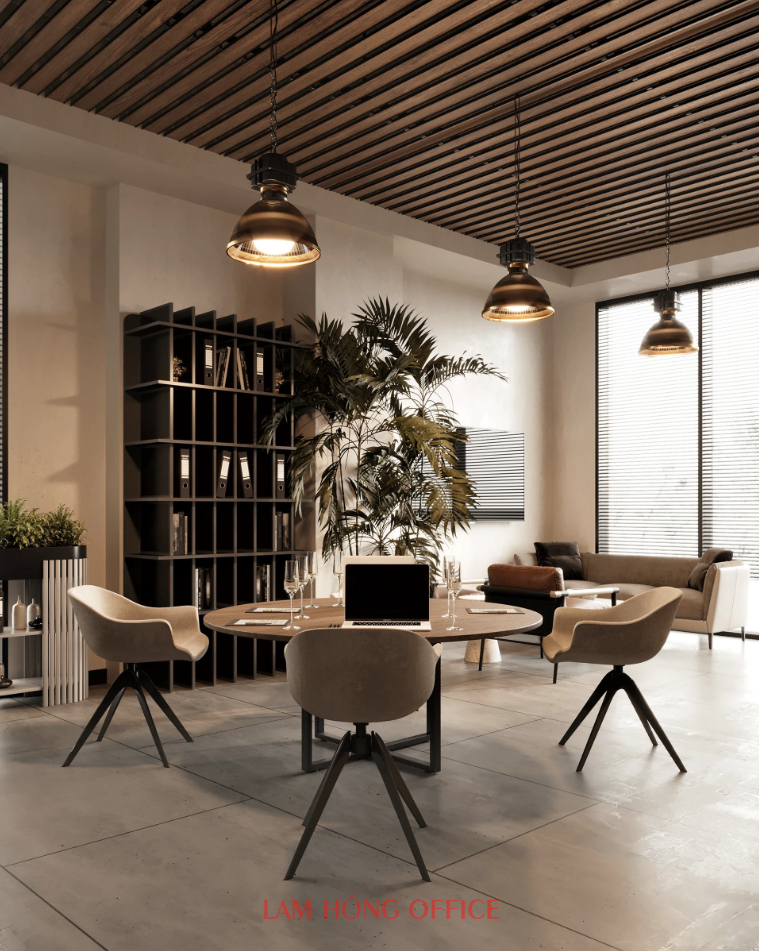 Thi công văn phòng 90m2 Thi công văn phòng 90m2