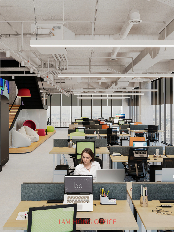 Thiết kế nội thất văn phòng 1000m2
