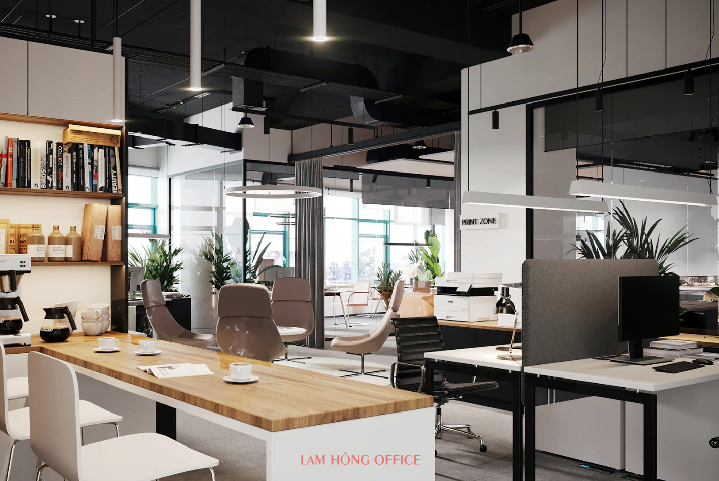 Thiết kế nội thất văn phòng HCM