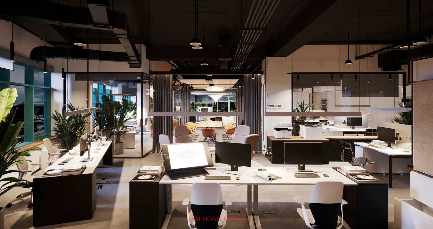 Thiết kế nội thất văn phòng tại TP.HCM