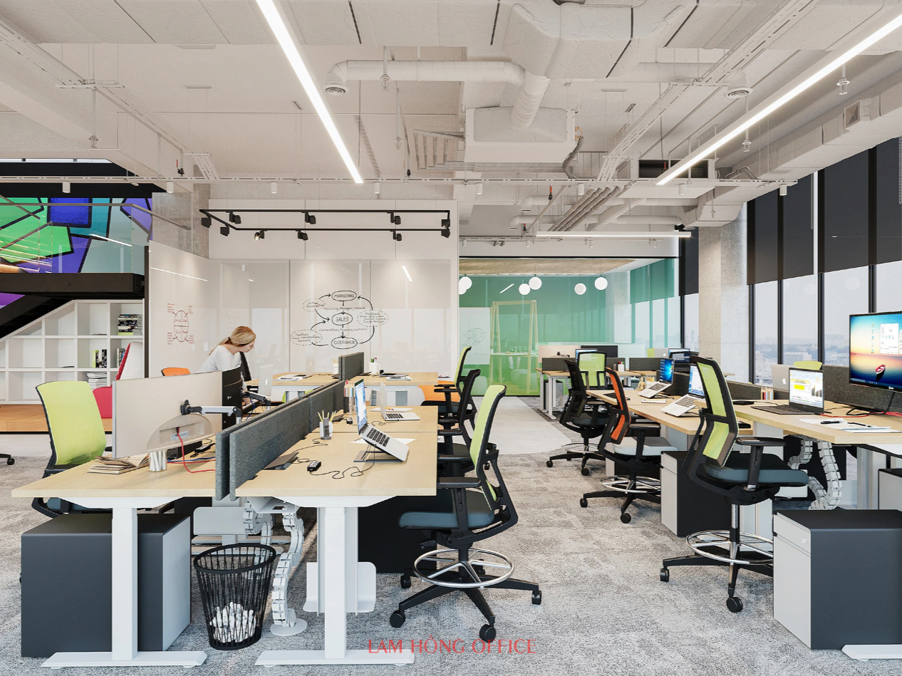 Thiết kế văn phòng 1000m2