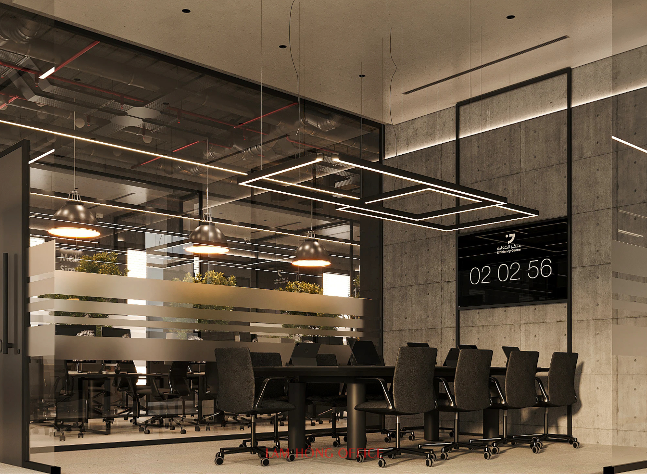 Thiết kế văn phòng 400m2