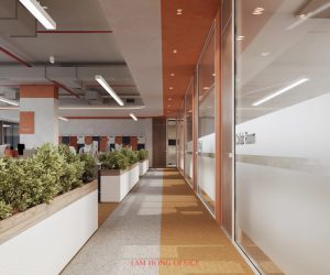 Thiết kế văn phòng làm việc 7 tầng