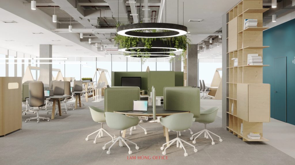 Tư vấn thiết kế văn phòng 120m2