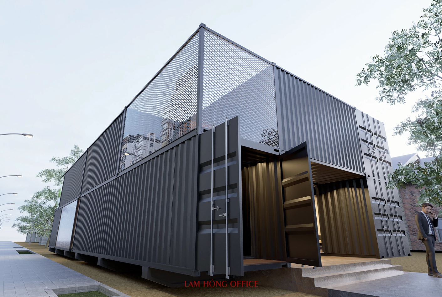 Tư vấn thiết kế văn phòng container Tư vấn thiết kế văn phòng container